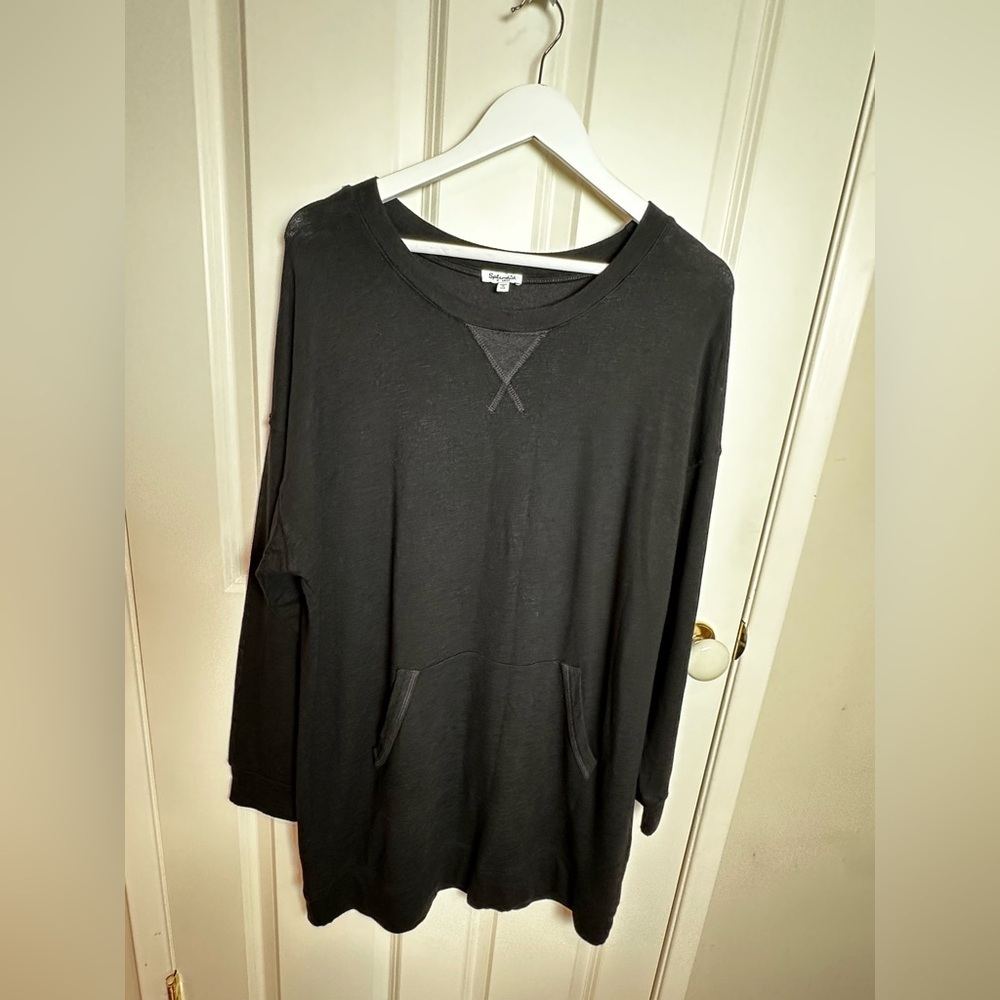 Splendid black Long Sleeve Top